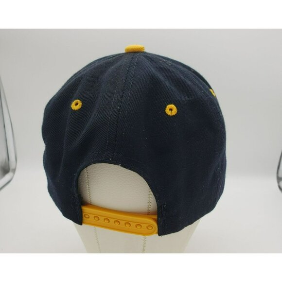 Grambling State Tigers Snapback Hat Cap Black Yellow Embroidered GMEN BigBoy - Picture 4 of 11